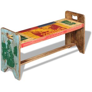 vidaXL Lavička Cola, recyklovan&yacute; mas&iacute;v 100x30x50 cm