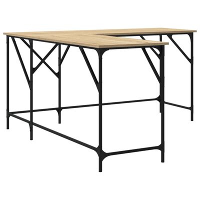 vidaXL Stôl dub sonoma 149x149x75 cm kompozitné drevo
