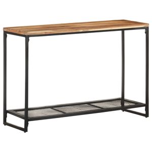 vidaXL Konzolov&yacute; stol&iacute;k 110x35x75 cm, ak&aacute;ciov&yacute; mas&iacute;v