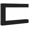 vidaXL TV Cabinet Set 9 ks 30,5 x 30 x 110 cm Čierny dub