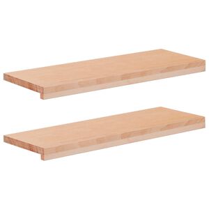 vidaXL N&aacute;&scaron;ľapy na schody 2 ks 70 x 25 x 2 cm Pr&iacute;rodn&aacute;
