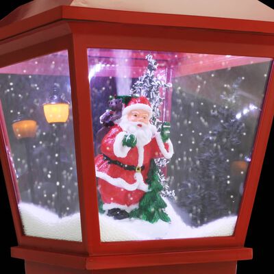 vidaXL Vianočná stojanová lampa so Santom 64 cm LED