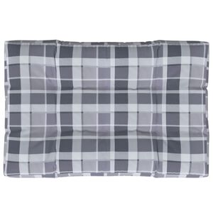 vidaXL Podložka na paletov&yacute; n&aacute;bytok, siv&eacute; kocky 120x80x12 cm, l&aacute;tka
