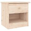vidaXL Nočn&yacute; stol&iacute;k ALTA 41x35x41 cm mas&iacute;vna borovica