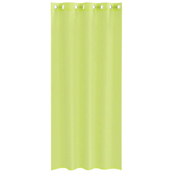vidaXL Voálové závesy s priechodkami 2 ks Apple Green 140x245 cm