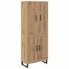 vidaXL Highboard 2 ks Remeseln&yacute; dub 69,5 x 34 x 180 cm