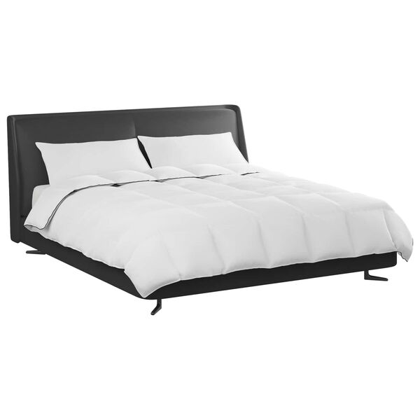 vidaXL Zimn&yacute; prehoz s vank&uacute;&scaron;om 3 pcs Biela Husacia perie