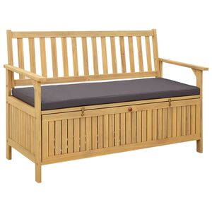 vidaXL &Uacute;ložn&aacute; lavička s vank&uacute;&scaron;om s &uacute;ložiskom s dverami