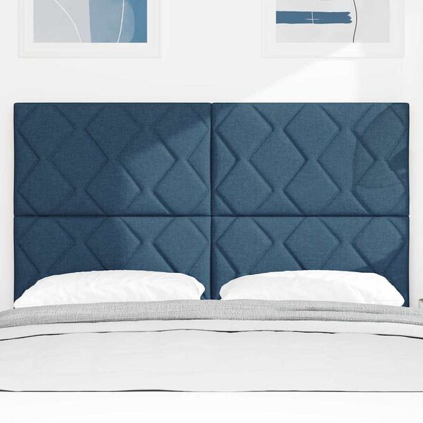 vidaXL Zadn&eacute; čelo Modr&aacute; 160 cm l&aacute;tka