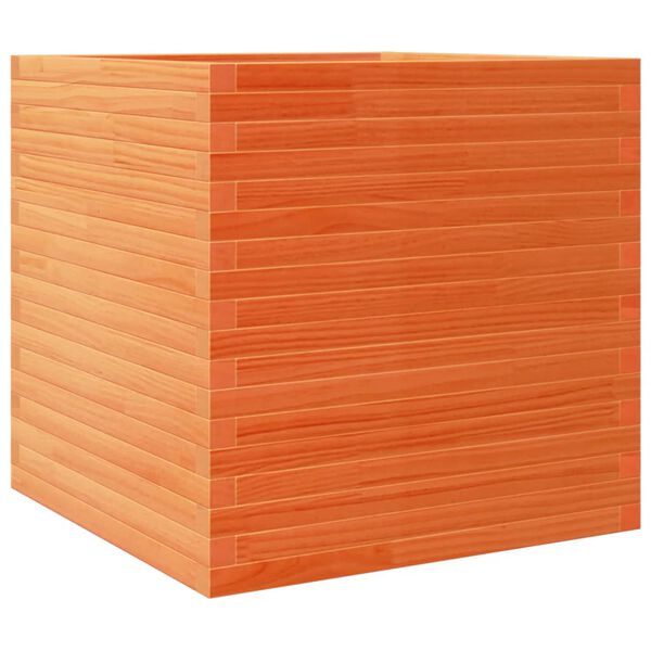 vidaXL Z&aacute;hradn&yacute; kvetin&aacute;č voskovohned&yacute; 70x70x68,5 cm mas&iacute;vna borovica