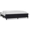 vidaXL Posteľn&yacute; r&aacute;m boxspring s matracom čierny 180x210 cm zamat