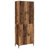 vidaXL Highboard Star&eacute; drevo 69,5 x 34 x 180 cm Kompozitn&eacute; drevo