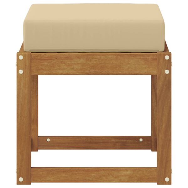 vidaXL Z&aacute;hradn&aacute; stolička, lavička Pevn&eacute; ak&aacute;ciov&eacute; drevo Pr&iacute;rodn&aacute;