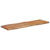 vidaXL Stolov&aacute; doska 120x40x2,5 cm obdĺžnik mas&iacute;vna ak&aacute;cia živ&aacute; hrana