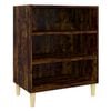 vidaXL Komoda tmav&yacute; dub 57x35x70 cm drevotrieska