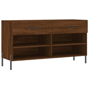 vidaXL Lavička na top&aacute;nky, hned&yacute; dub 102x35x55 cm, kompozitn&eacute; drevo