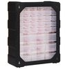 vidaXL Organizér s 39 zásuvkami 38x16x47 cm