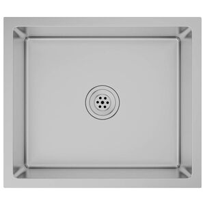 vidaXL Ručne vyroben&yacute; kuchynsk&yacute; drez, nehrdzavej&uacute;ca oceľ