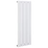 vidaXL Lamelov&yacute; radi&aacute;tor, biely 311mmx900mm