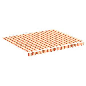 vidaXL N&aacute;hradn&aacute; l&aacute;tka na mark&iacute;zu, žlto-oranžov&aacute;, 300x250 cm, polyester