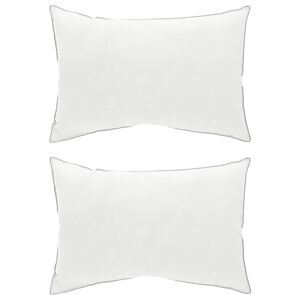vidaXL Vank&uacute;&scaron; 2 ks 50 x 75 cm Austr&aacute;lska vlna Biela