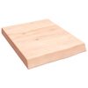 vidaXL N&aacute;stenn&aacute; polica 40x50x(2-6) cm neo&scaron;etren&yacute; dubov&yacute; mas&iacute;v
