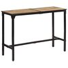 vidaXL Barov&yacute; st&ocirc;l 150x55x107 cm mas&iacute;vne surov&eacute; mangovn&iacute;kov&eacute; drevo
