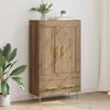 vidaXL Highboard Remeseln&yacute; dub 69,5 x 31 x 115 cm Kompozitn&eacute; drevo