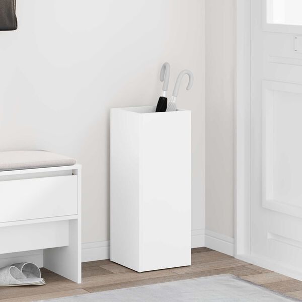 vidaXL Stojan na slnečn&iacute;k Biela 25 x 24,5 x 64 cm Kompozitn&eacute; drevo