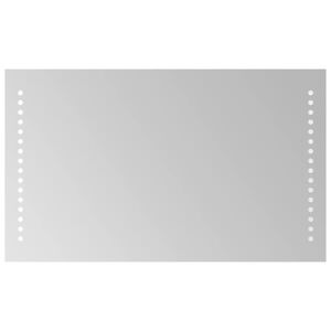vidaXL LED k&uacute;peľňov&eacute; zrkadlo 50x30 cm