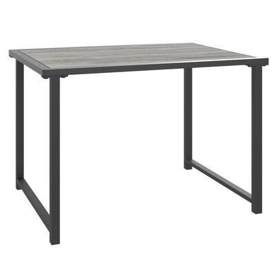 vidaXL Záhradný stôl antracitový 55xx40x37 cm oceľ