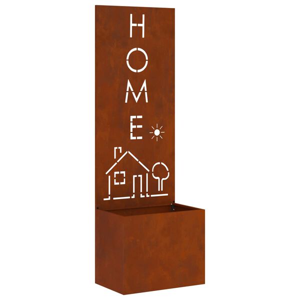 vidaXL Z&aacute;hradn&aacute; clona na s&uacute;kromie Rezac&iacute; Hrdzav&yacute; 50 x 140 cm