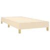 vidaXL Boxspring posteľ s matracom kr&eacute;mov&aacute; 100x200 cm l&aacute;tka