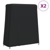 vidaXL Obal na pingpongov&yacute; st&ocirc;l 2ks 165x70x185 cm 420D oxfordsk&aacute; l&aacute;tka