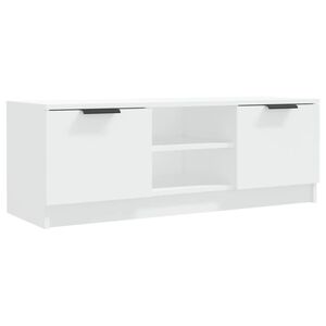 vidaXL TV skrinka, biela 102x35x36,5 cm, kompozitn&eacute; drevo