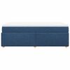 vidaXL Boxspring posteľ s matracom modr&aacute; 100x200 cm l&aacute;tka