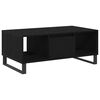 vidaXL Konferenčn&yacute; stol&iacute;k Čierny dub 90 x 50 x 36.5 cm