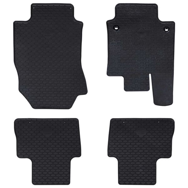 vidaXL Autokoberec 4 pcs Čierna vhodn&eacute; pre Toyota RAV 4 Hybrid 2019-