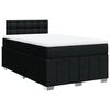 vidaXL Boxspring posteľ s matracom čierny 120x200 cm l&aacute;tka