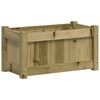 vidaXL Z&aacute;hradn&yacute; kvetin&aacute;č 60x31x31 cm impregnovan&aacute; borovica