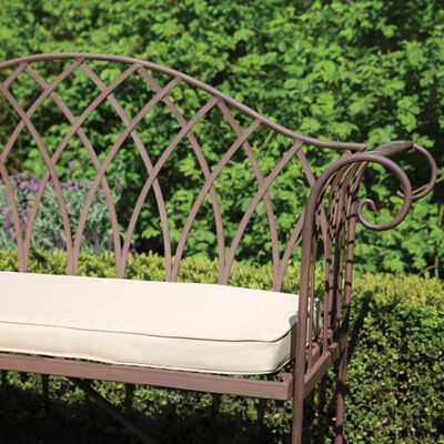 Esschert Design Záhradná lavička, starý anglický štýl, kov MF009