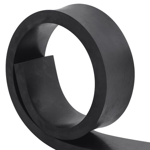 VidaXL Gumov&aacute; hrana pre snežn&yacute; pluh čierna 100x10x2 cm