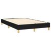 vidaXL Boxspring posteľ s matracom čierny 120x200 cm l&aacute;tka