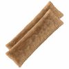 vidaXL Podložka s vank&uacute;&scaron;om HEERLEN Sivohned&aacute; 40 x 145 cm PV fleece
