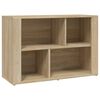 vidaXL Komoda dub sonoma 80x30x80 cm spracovan&eacute; drevo