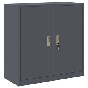 vidaXL &Uacute;ložn&aacute; skrinka Antracit 90 x 40 x 90 cm Oceľ