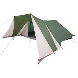 vidaXL Tipi stan 12-miestny Zelen&aacute; taft