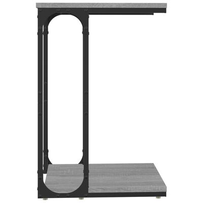 vidaXL Bočný stolík sivý dub sonoma 40x30x60 cm spracované drevo