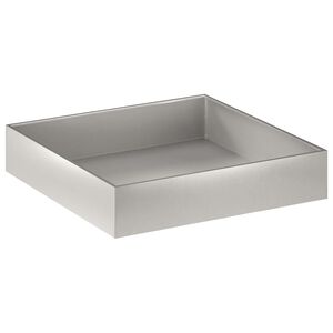 vidaXL Z&aacute;hradn&yacute; kvetin&aacute;č Strieborn&aacute; 80 x 80 x 20 cm Nehrdzavej&uacute;ca oceľ