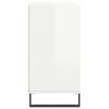 vidaXL Komoda, lesklá biela 103,5x35x70 cm, kompozitné drevo